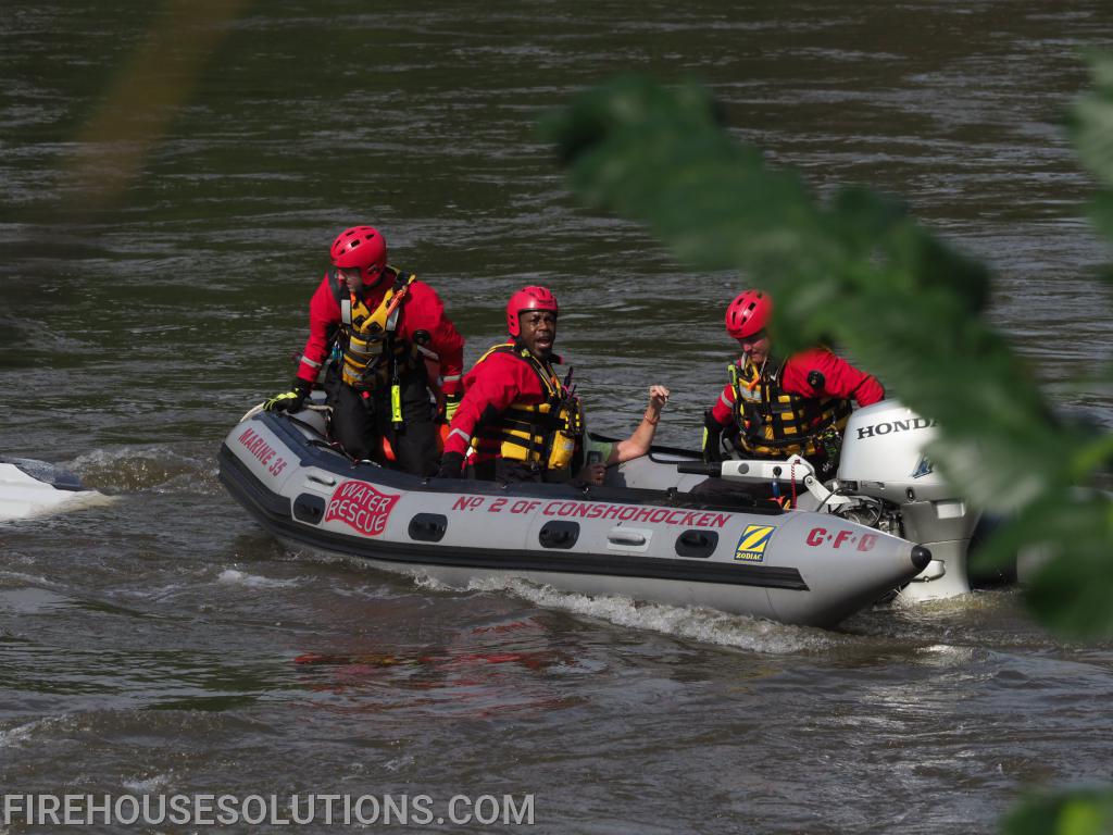 Water Rescue, West Conshohocken 2018